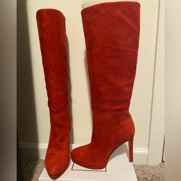 Quadilyn Scrunched Platform Boots - Picture 2 of 12